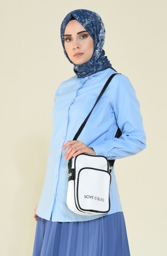 Schulhemd ohne Tasche  6385-02 Blau 6385-02