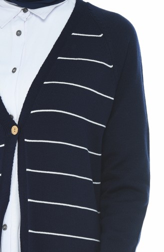 Navy Blue Cardigans 4161-05