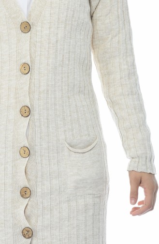 Beige Cardigans 2044-05