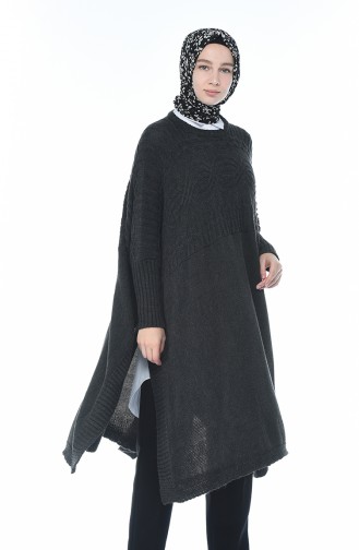 Light Black Poncho 1921-09