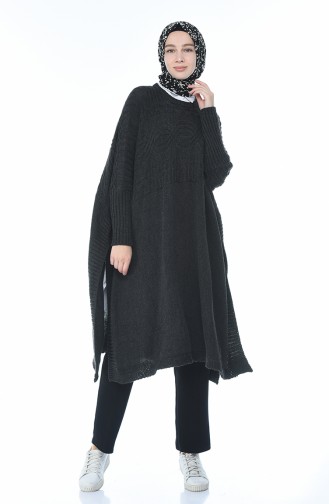 Light Black Poncho 1921-09