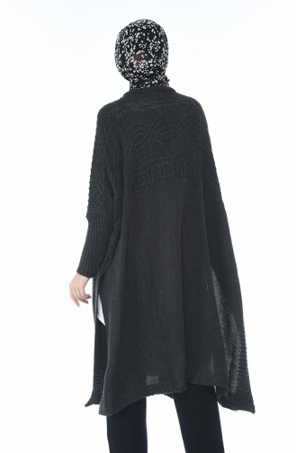 Light Black Poncho 1921-09