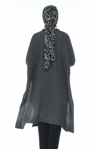 Light Black Poncho 1923-03