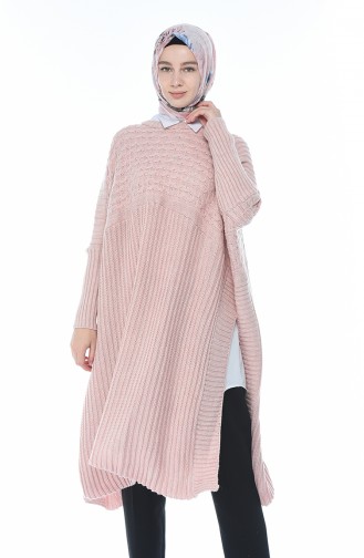 Poncho Tricot 1923-04 Rose 1923-04