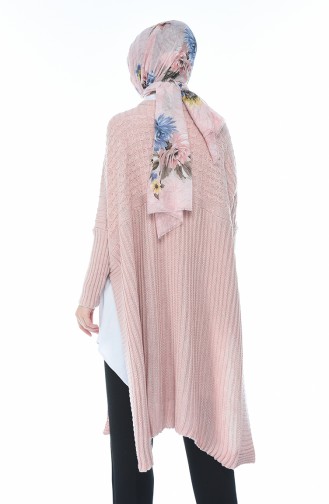 Poncho Tricot 1923-04 Rose 1923-04