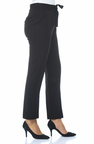 Pantalon a Ceinture 5180-05 Noir 5180-05