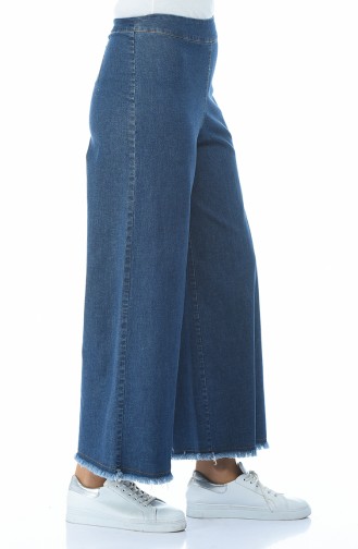 Pantalon Large Jean 7283-01 Bleu Jean 7283-01