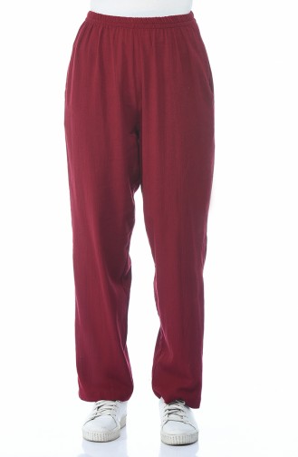 Claret Red Pants 14007-04