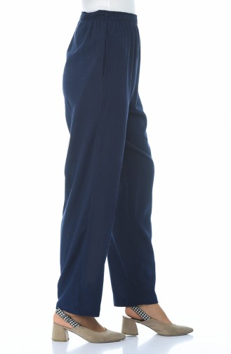 Pantalon Large 14007-05 Bleu Marine 14007-05
