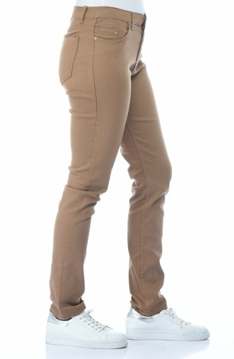 Pantalon Café au lait 17059-05