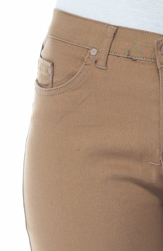 Pantalon Café au lait 17059-05