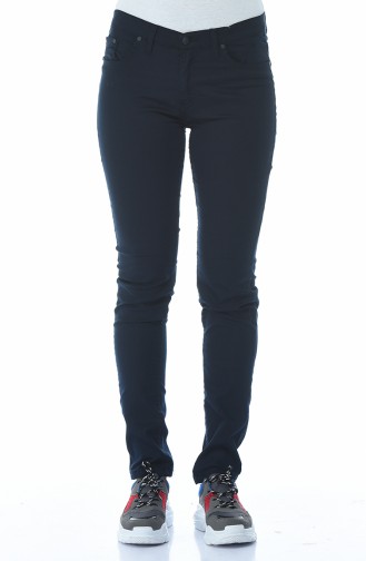 Dark Navy Blue Broek 17059-06