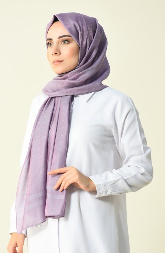 Armine Trend Monogram Shawl Dried Rose 44029-04