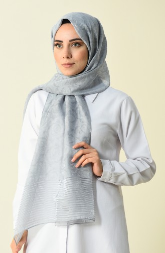 Armine Trend Rose Shawl Silver Gray 44050-03