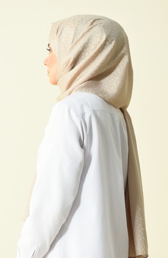 Armine Trend Jacquard Shawl Beige 44055-06