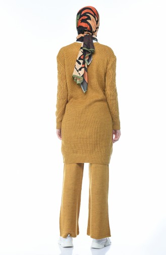 Tricot Tunic Trousers Double Set Mustard 1912-03