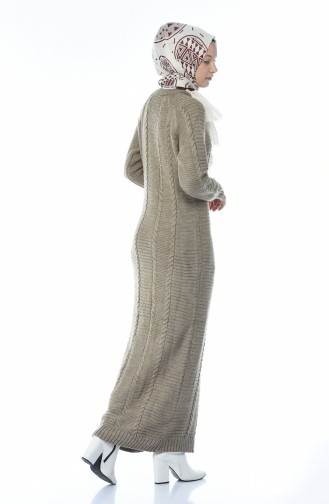 Mink Hijab Dress 0933-05