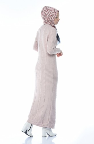 Powder Hijab Dress 0933-06