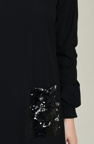 فستان أسود 0252-03