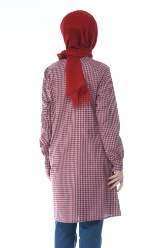 Claret red Tuniek 1292-02