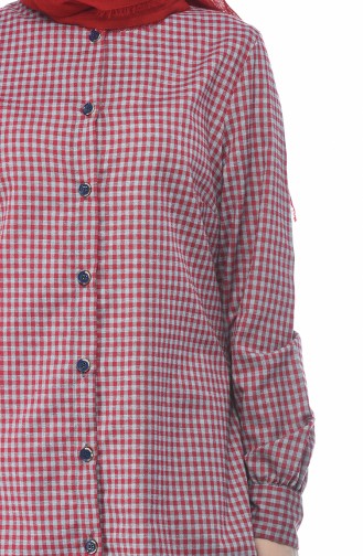 Claret red Tuniek 1292-02