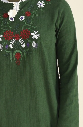 Emerald Green Blouse 21213-01