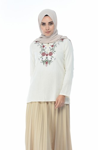 Ecru Blouse 21213-05