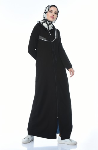 Abaya Sport 9100-01 Noir 9100-01