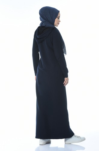 Sportliches Abaya 9100-03 Dunkelblau 9100-03