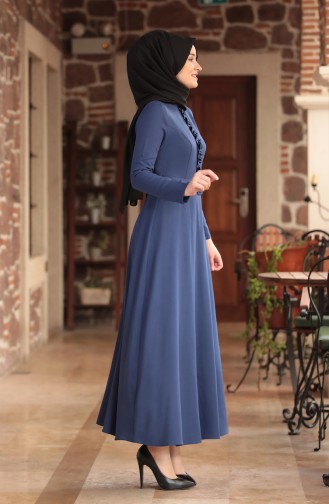Robe Hijab Indigo 3207-04