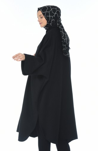 Poncho Hivernal 5007A-01 Noir 5007A-01