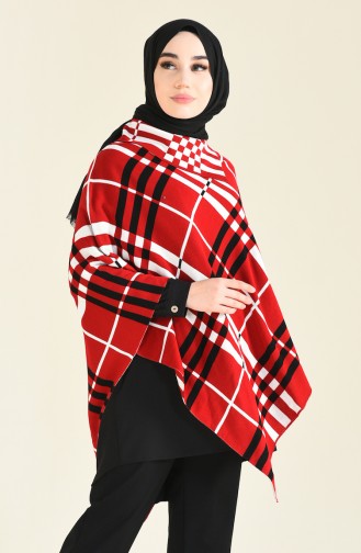 Ponchos Rouge 1000-02