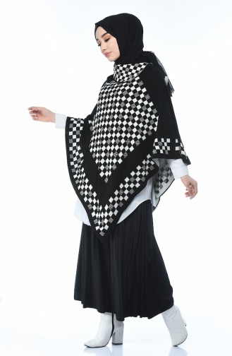 Ponchos Noir 1000B-02