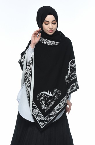 Ponchos Noir 1000D-01