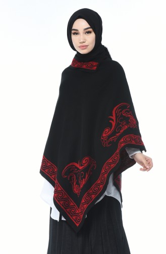 Ponchos Rouge 1000D-02