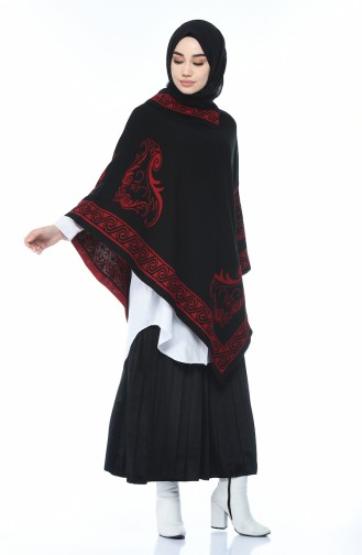 Ponchos Rouge 1000D-02