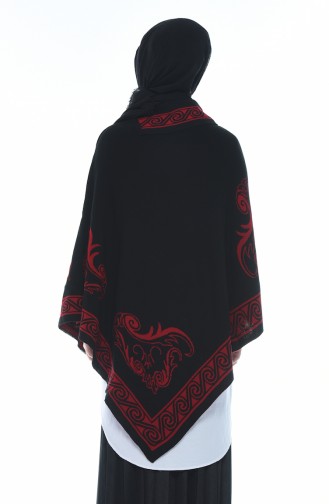 Red Poncho 1000D-02