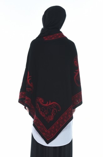 Ponchos Rouge 1000D-02