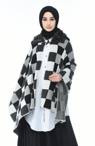 Grau Poncho 1001-01