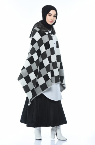 Grau Poncho 1001-01