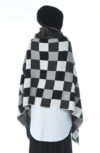 Grau Poncho 1001-01