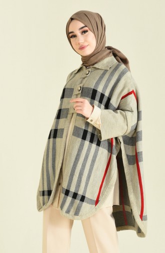 Mink Poncho 1002-01