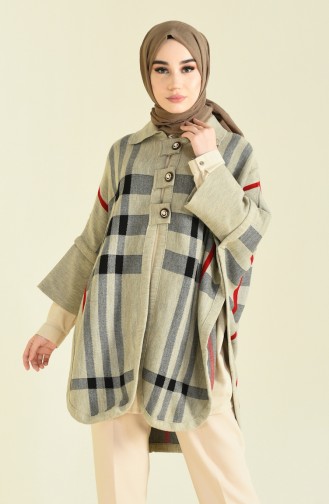 Mink Poncho 1002-01