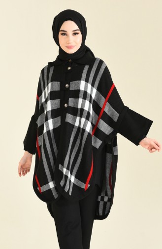 Ponchos Noir 1002-02