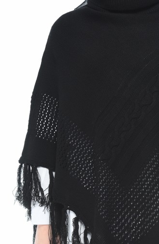 Black Poncho 1003-01