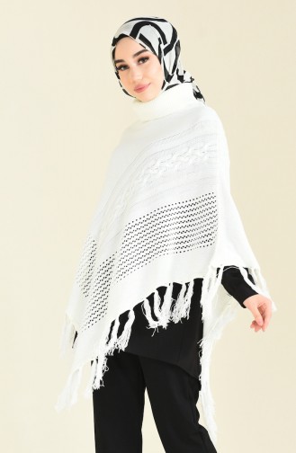 Naturfarbe Poncho 1003-02