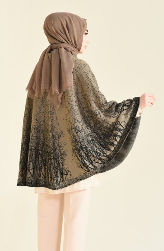 Mink Poncho 1004-05