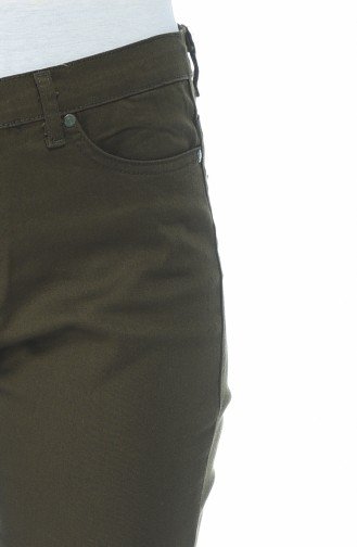 Dunkel Khaki Hose 17059-01