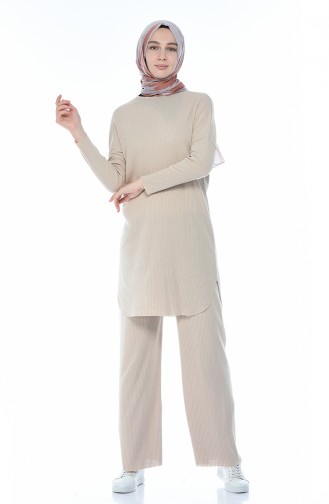 Beige Suit 2211-04