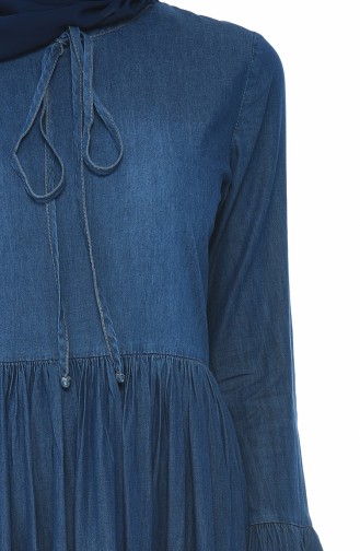 Robe Jean Froncée 81741-02 Bleu marine 81741-02